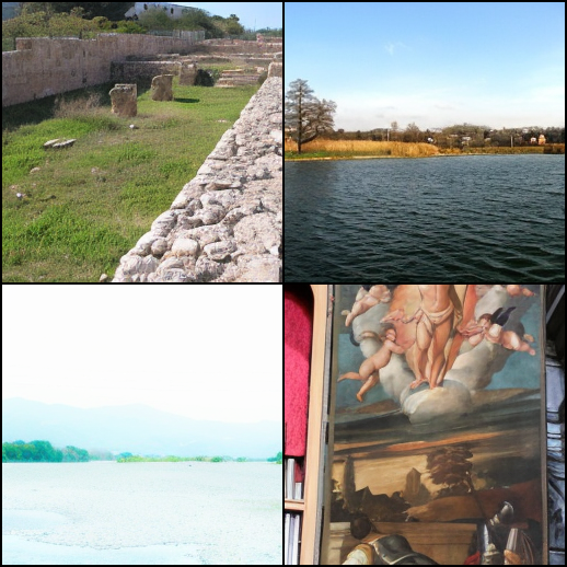 Reference image grid for the first video
